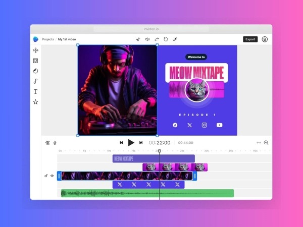 Trình tạo giọng nói AI của InVideo 